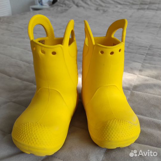 Бронь Резиновые сапоги crocs детские С8