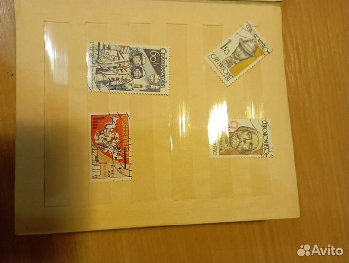 Почтовые марки СССР коллекция альбом