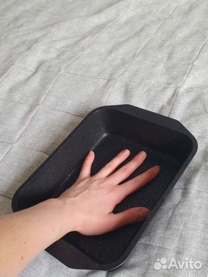 Противень «Мечта» 19х27см серый