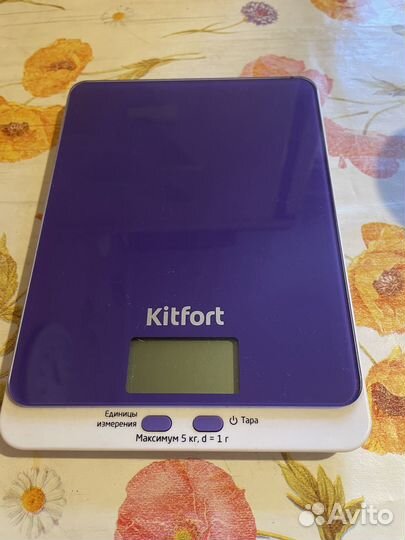 Весы кухонные kitfort