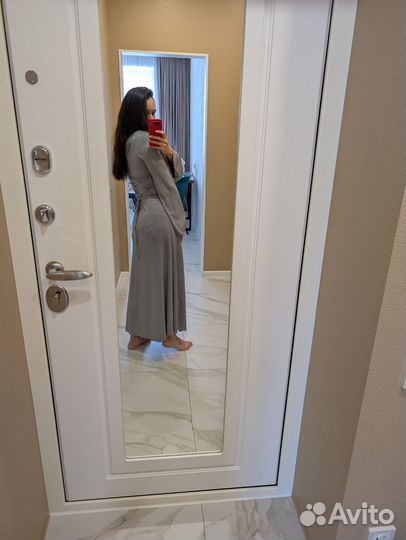 Платье лапша длинное