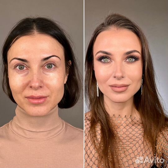 Макияж, прическа