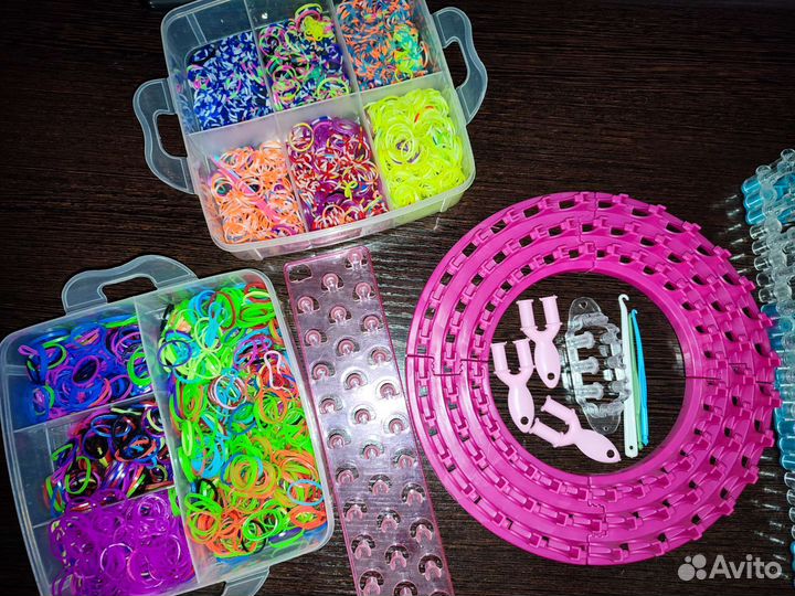 Резиночки и станки для плетения