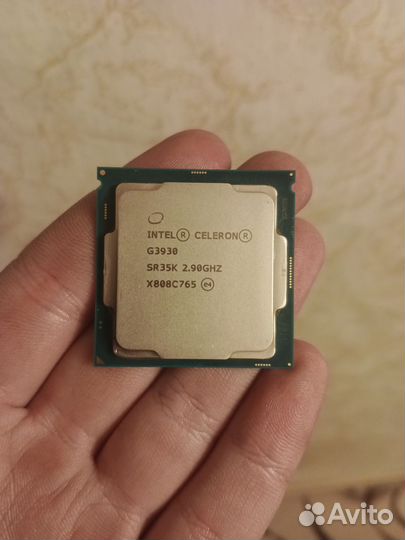Процессор intel celeron g3930