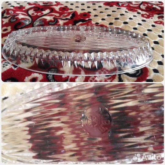 Селёдочница. Цветное стекло СССР