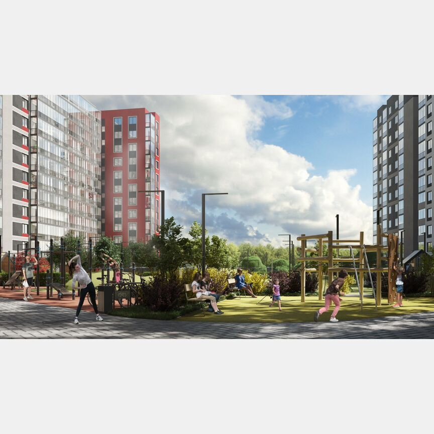 1-к. квартира, 34,7 м², 11/12 эт.