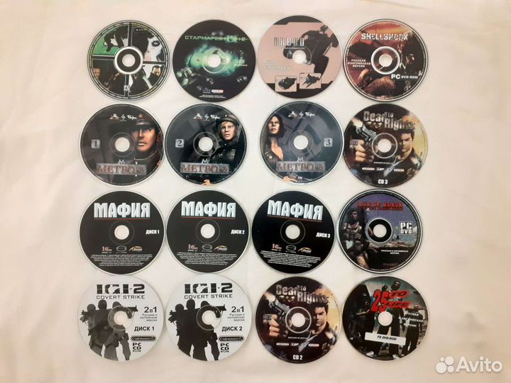 Игровые диски на пк