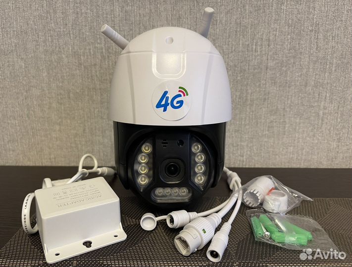 Камера видеонаблюдения 4G с симкартой V380