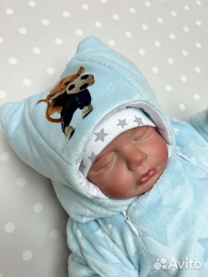 Комплект на выписку из роддома 6 предм Весна/Осень