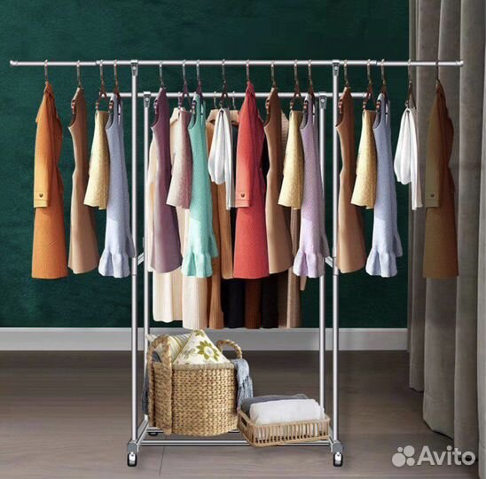 Вешалка напольная двойная усиленная