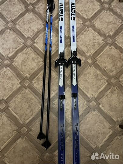 Беговые лыжи atemi classic escape