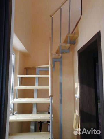 Лестница для дачи, полный комплект установки