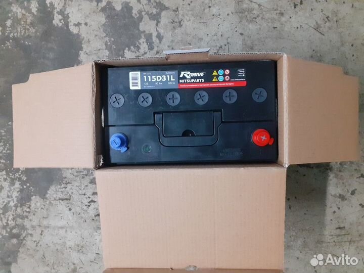 Аккумулятор 90Ач /Обрат полярность RU000378