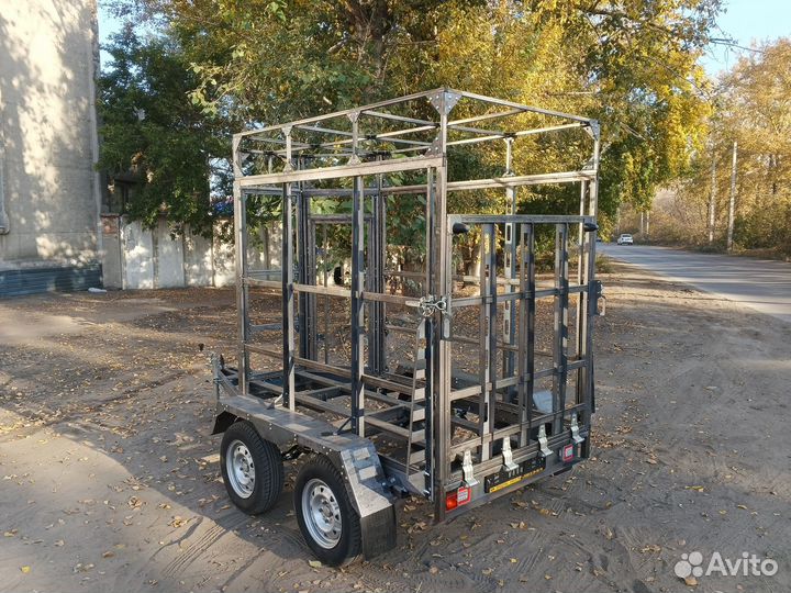 Легковой прицеп коневоз 2024 года от производителя