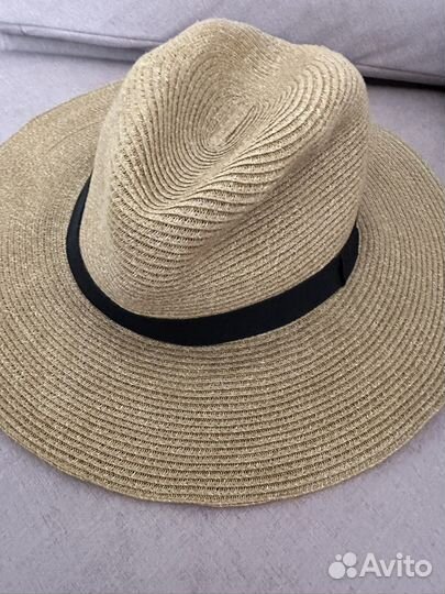 Соломенная шляпа zara