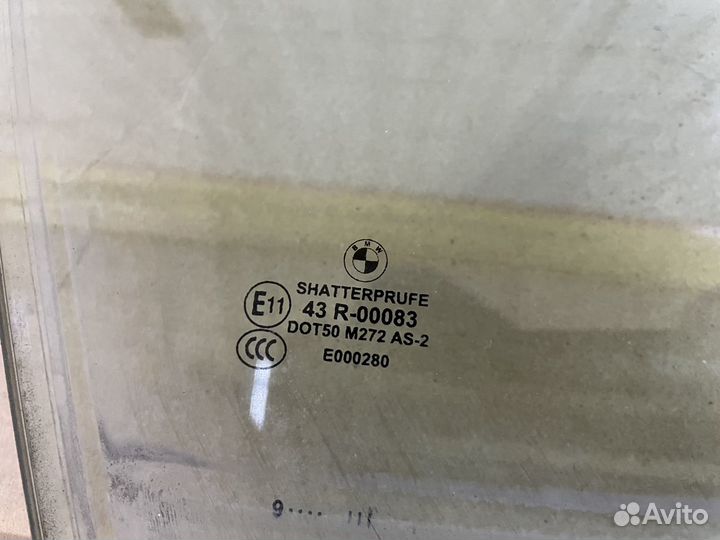 Стекло переднее правое Бмв 3 серии Е90/91