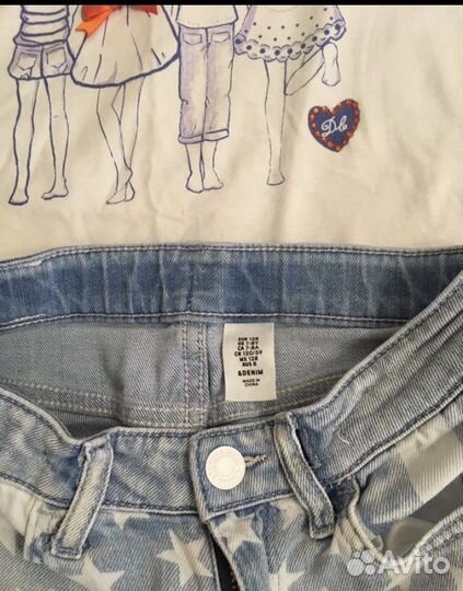 Джинсовые шорты H&M