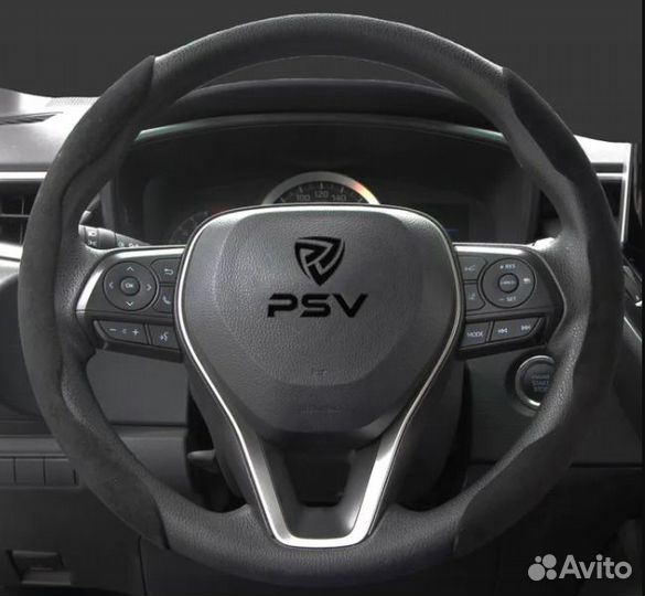 Накладки на руль PSV TAP PAD, алькантара (Черный)