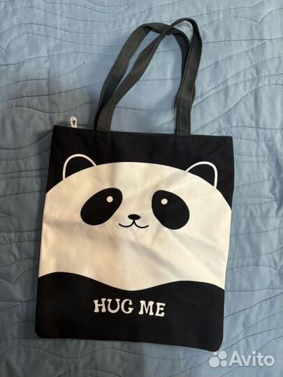 Сумка шопер на молнии