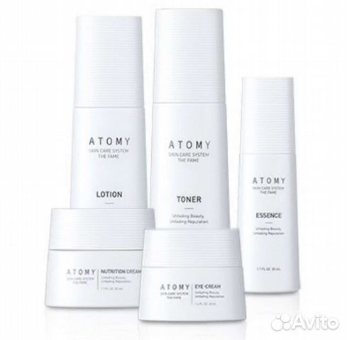 Крем для лица, тонер, крем вокруг глаз