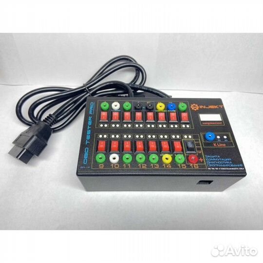 OBD2 tester PRO injekt Комплект для чип тюнинга