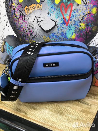 Сумка женская через плечо кросс боди alex&mia