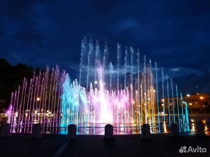 Фонтан светомузыкальный