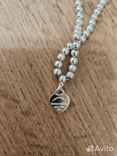 Колье Tiffany серебро
