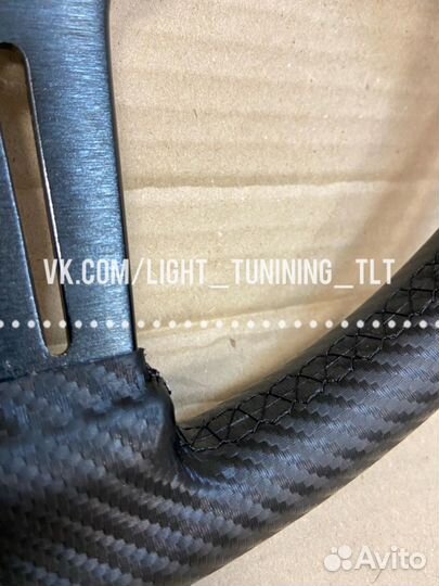 Спорт руль карбон на Лада
