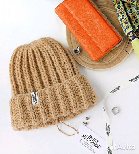 Шапка из перуанской шерсти