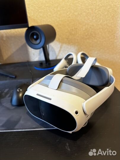 Шлем VR Pico 4 Global, 4320x2160, 128 гб, 90 Гц