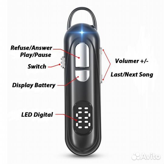 Беспроводная гарнитура L19 с поддержкой Bluetooth