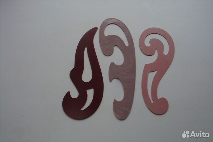 Набор лекал и линеек СССР