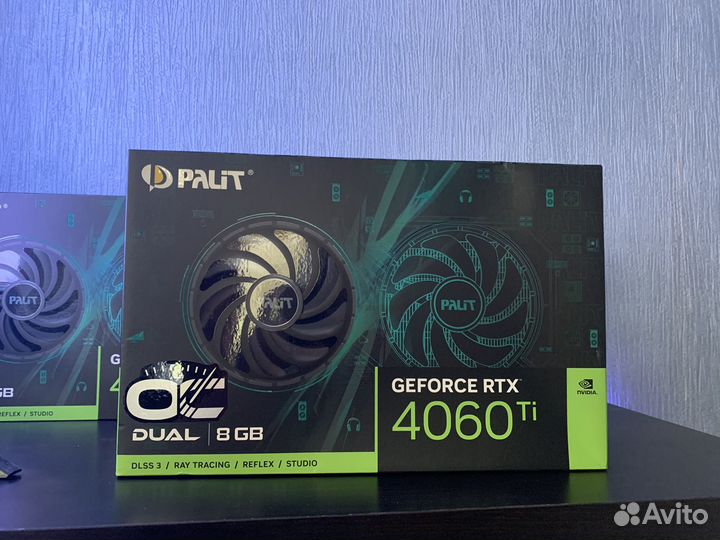 Новая Palit GeForce RTX 4060 Ti Dual OC 8GB