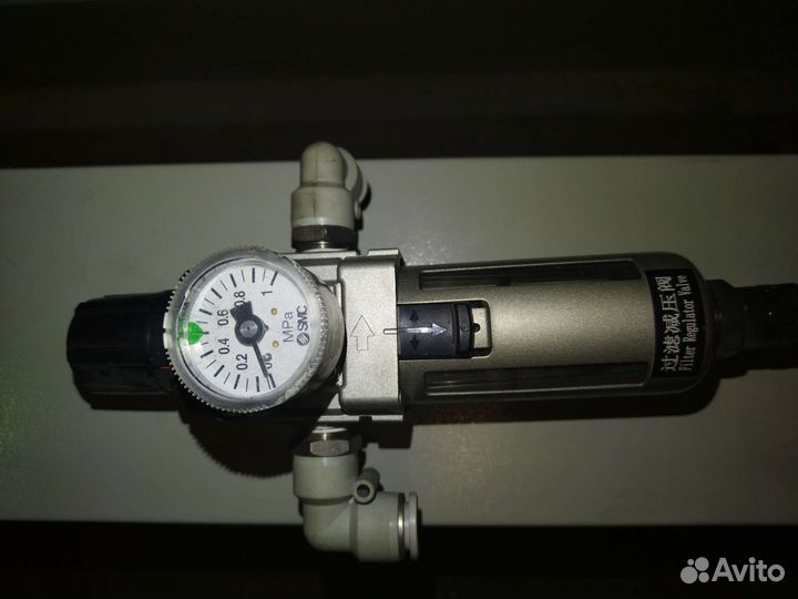 Шкаф распределительный, управление пневматика. SMC