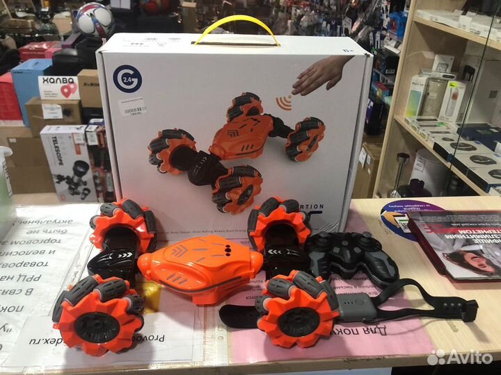 Машинка перевертыш Distortion CAR