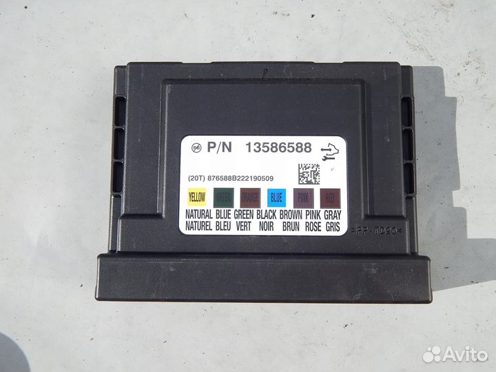 Блок комфорта opel astra J 13586588