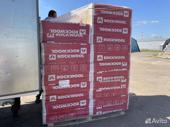 Rockwool Венти Батс Оптима 100 для вент фасада