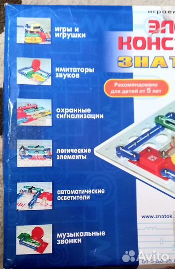 Электронный конструктор знаток 180 схем