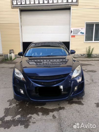 Бампер тюнинг mazda6