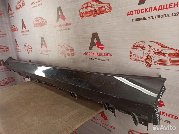 Накладка порога кузова - наружная облицовка левая