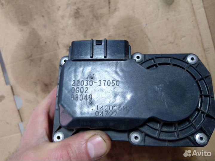 Заслонка дроссельная toyota