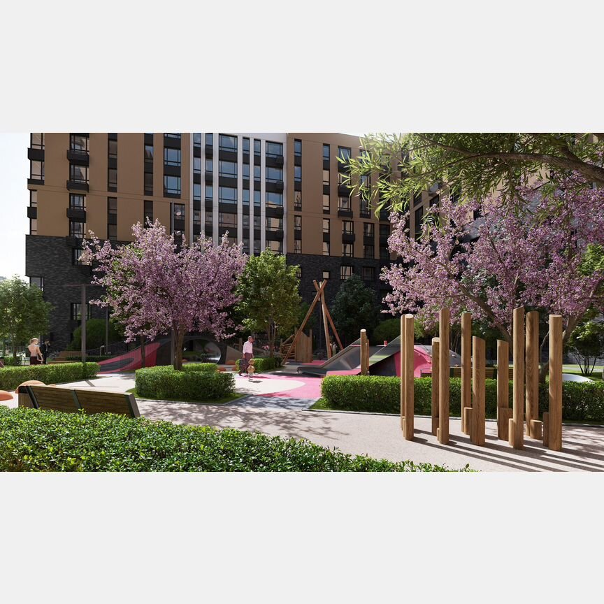 3-к. квартира, 87,2 м², 1/17 эт.