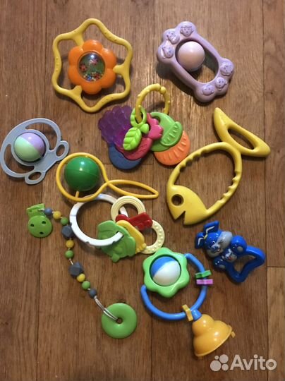 Погремушки и грызунки