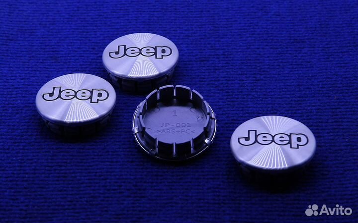 Комплект колпачков оригинального диска Jeep 55 мм