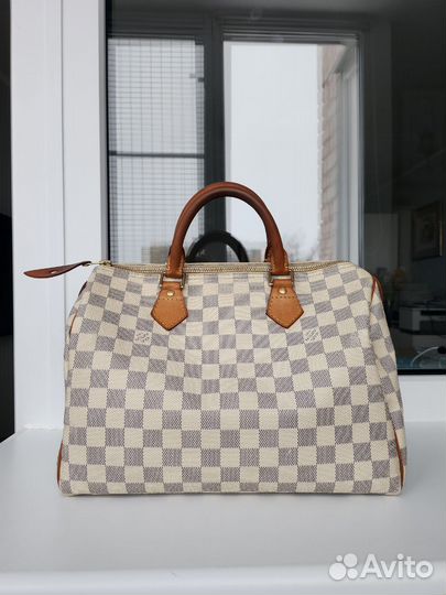 Louis Vuitton Speedy 30 Damier Azur оригинал