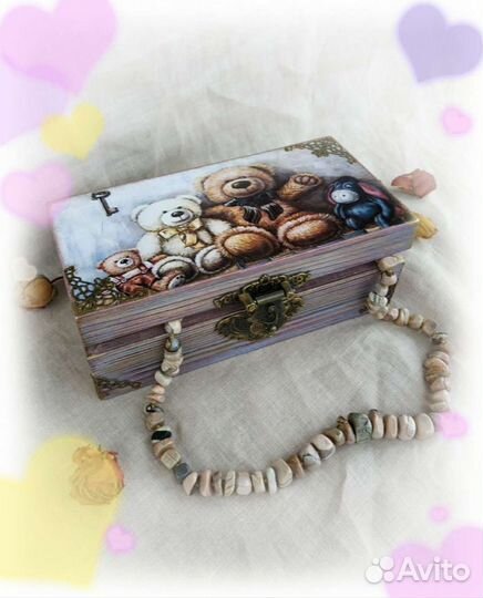 Шкатулка-купюрница 