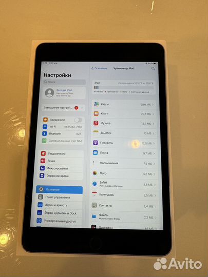 iPad mini 4 128gb cellular