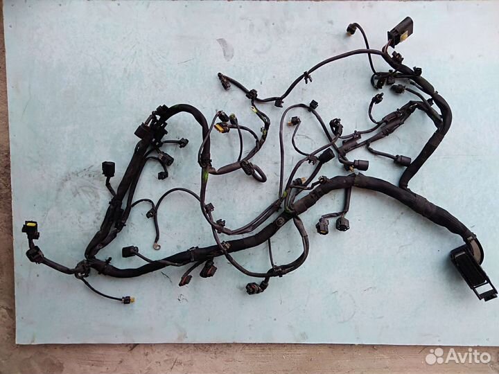 Проводка двигателя Mercedes W212 M276