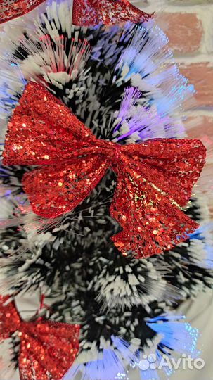 Банты на елку, набор 12 шт